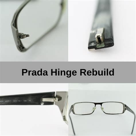 prada eyeglass frame repair|Prada customer service.